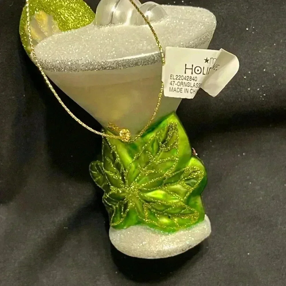 Macy’s‎ Holiday Lane Margarita Ornament NWT 4” Tall 3” Wide